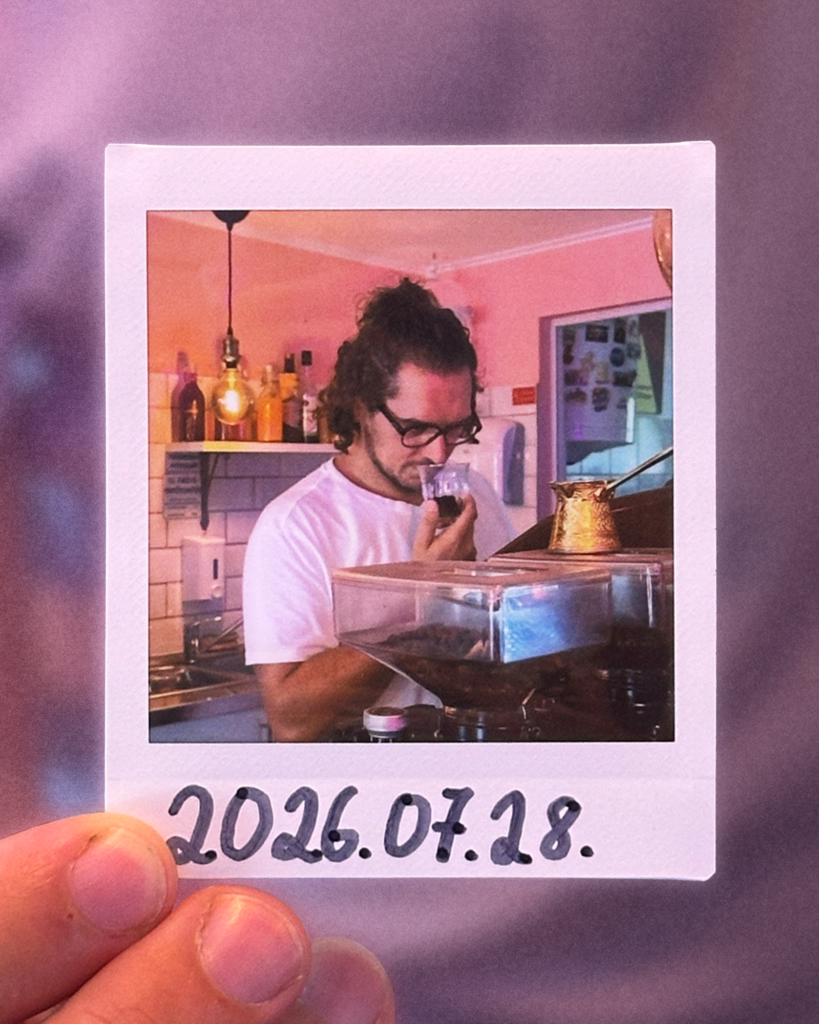 Instant portré egy baristáról